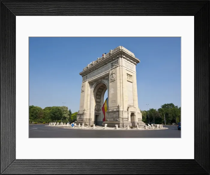 Framed Print : Arcul de Triumf (Triumphal Arch), Bucharest, Romania, Europe Framed Print : Arcul de Triumf (Triumphal Arch), Bucharest, Romania, Europe