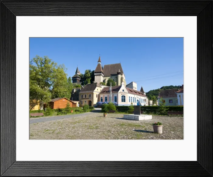 Framed Print : Biertan, village with fortified churches, UNESCO World Heritage Site, Saxonian churches Framed Print : Biertan, village with fortified churches, UNESCO World Heritage Site, Saxonian churches