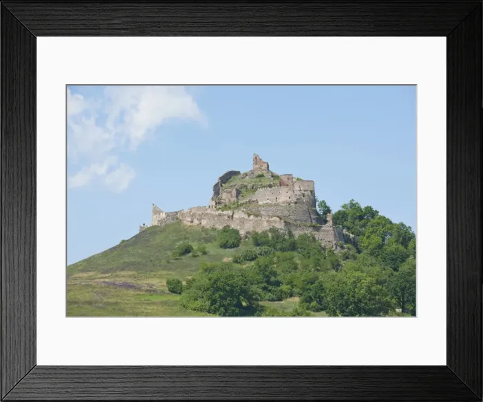 Framed Print : Castle of Rupea, Transylvania, Romania, Europe
