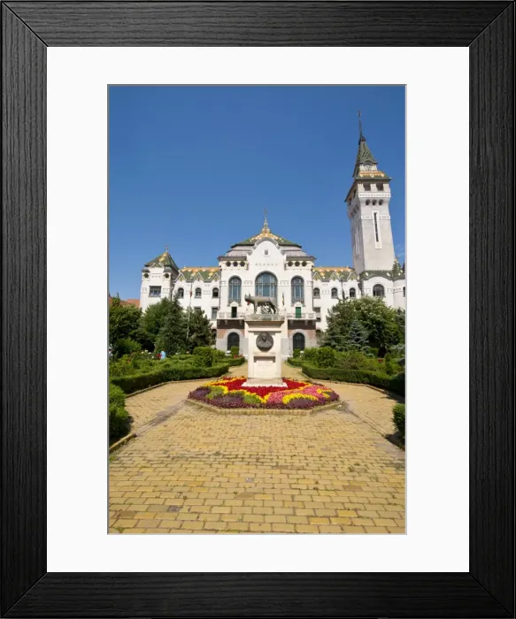Framed Print : County Council Building dating from 1907, Targu Mures, Transylvania (Neumarkt) Framed Print : County Council Building dating from 1907, Targu Mures, Transylvania (Neumarkt)