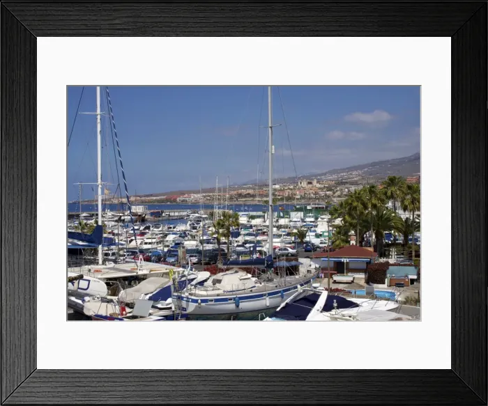 Framed Print : Puerto Colon, Playa de las Americas, Tenerife, Canary Islands, Spain, Atlantic, Europe Framed Print : Puerto Colon, Playa de las Americas, Tenerife, Canary Islands, Spain, Atlantic, Europe