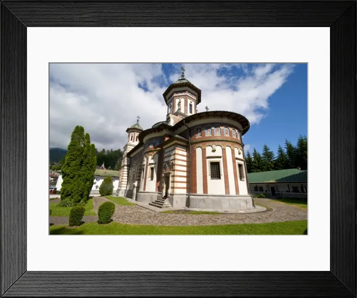 Framed Print : The Sinaia Monastery was founded by Prince Mihai Cantacuzino in 1695, Sinaia Framed Print : The Sinaia Monastery was founded by Prince Mihai Cantacuzino in 1695, Sinaia
