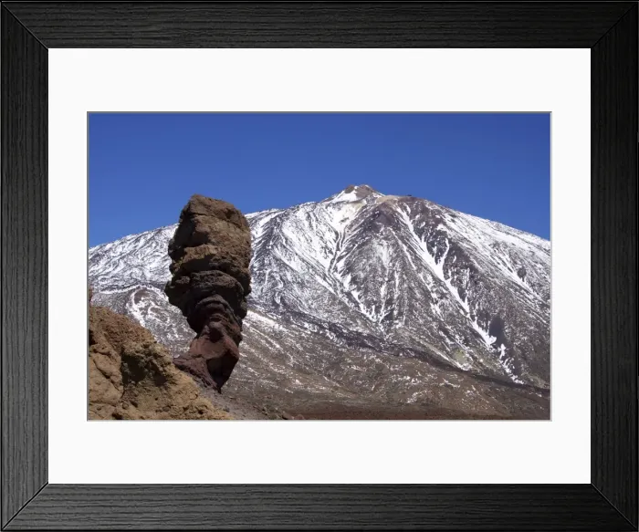 Framed Print : Los Roques and Mount Teide, Teide National Park, UNESCO World Heritage Site Framed Print : Los Roques and Mount Teide, Teide National Park, UNESCO World Heritage Site