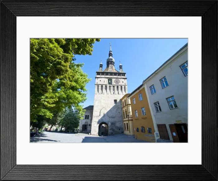 Framed Print : Sighisoara, UNESCO World Heritage Site, Romania, Europe Framed Print : Sighisoara, UNESCO World Heritage Site, Romania, Europe