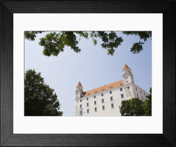 Framed Print : Newly renovated Castle, Bratislava, Slovakia, Europe Framed Print : Newly renovated Castle, Bratislava, Slovakia, Europe