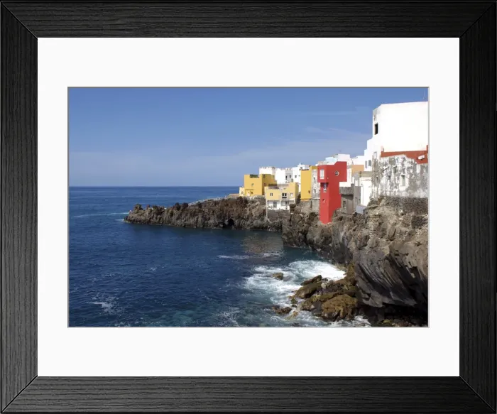 Framed Print : Punta Brava, Puerto de la Cruz, Tenerife, Canary Islands, Spain, Atlantic, Europe Framed Print : Punta Brava, Puerto de la Cruz, Tenerife, Canary Islands, Spain, Atlantic, Europe