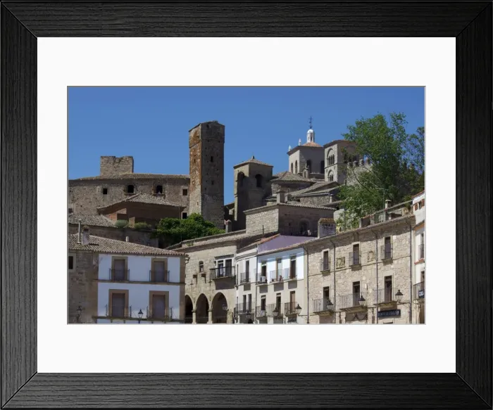 Framed Print : Plaza Mayor, Trujillo, Extremadura, Spain, Europe Framed Print : Plaza Mayor, Trujillo, Extremadura, Spain, Europe