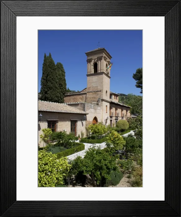 Framed Print : Convent of San Francisco, a Parador, Granada, Andalucia, Spain, Europe Framed Print : Convent of San Francisco, a Parador, Granada, Andalucia, Spain, Europe