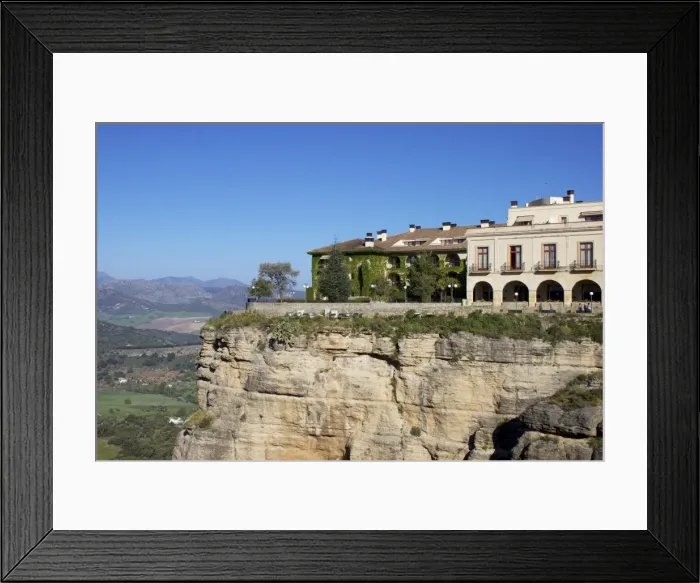 Framed Print : Parador, Ronda, Malaga Province, Andalucia, Spain, Europe Framed Print : Parador, Ronda, Malaga Province, Andalucia, Spain, Europe