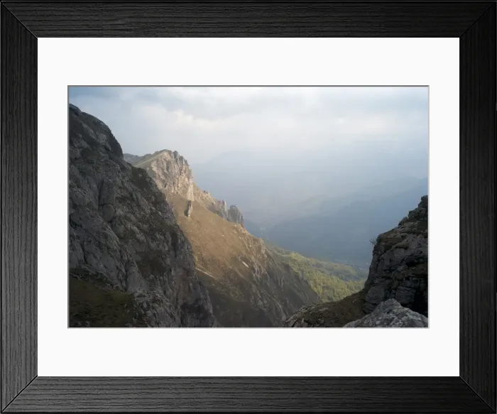 Framed Print : Fuente De, Picos de Europa, Cantabria, Spain, Europe Framed Print : Fuente De, Picos de Europa, Cantabria, Spain, Europe
