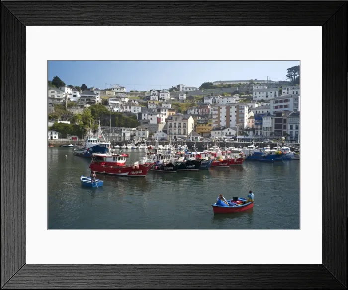 Framed Print : Luarca, Asturias, Spain, Europe Framed Print : Luarca, Asturias, Spain, Europe