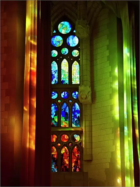 Sagrada Familia, UNESCO World Heritage Site, Barcelona, Catalonia, Spain, Europe