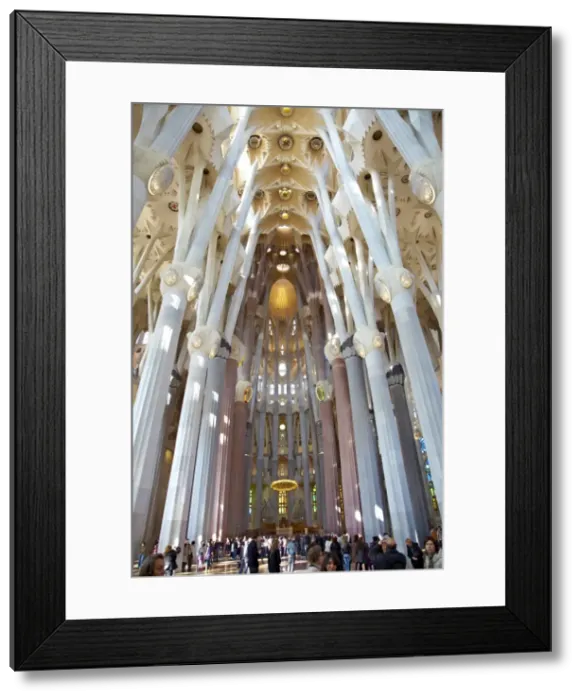 Framed Print : Sagrada Familia, UNESCO World Heritage Site, Barcelona, Catalonia, Spain, Europe Framed Print : Sagrada Familia, UNESCO World Heritage Site, Barcelona, Catalonia, Spain, Europe