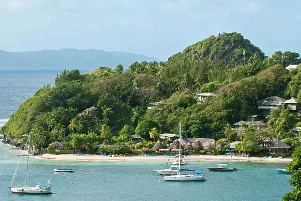 Young Island Resort, St. Vincent and The Grenadines, Windward Islands, West Indies