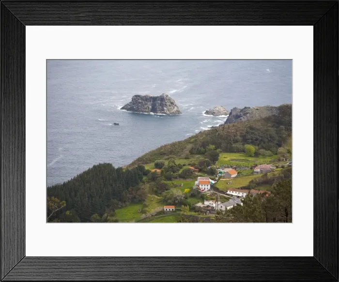 Framed Print : Ortiguera area, A Coruna, Galicia, Spain, Europe Framed Print : Ortiguera area, A Coruna, Galicia, Spain, Europe