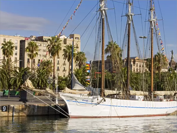 Maritime Museum in Port Vell District, Barcelona, Catalonia, Spain, Europe