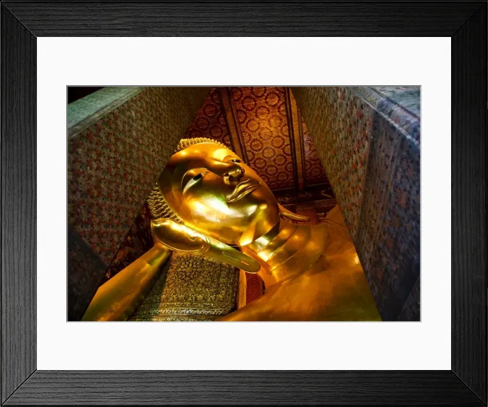 Framed Print : Reclining Buddha Statue in Wat Pho, Bangkok, Thailand, Southeast Asia, Asia Framed Print : Reclining Buddha Statue in Wat Pho, Bangkok, Thailand, Southeast Asia, Asia