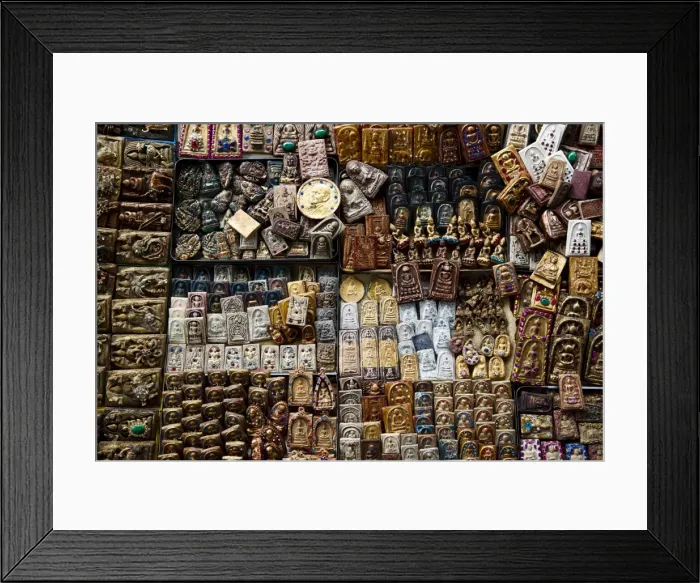 Framed Print : Amulets for sale, Bangkok, Thailand, Southeast Asia, Asia Framed Print : Amulets for sale, Bangkok, Thailand, Southeast Asia, Asia