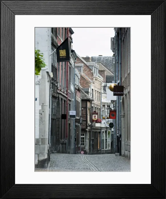 Framed Print : Stokstraat (Stok street), Mstricht, Limburg, The Netherlands, Europe Framed Print : Stokstraat (Stok street), Mstricht, Limburg, The Netherlands, Europe