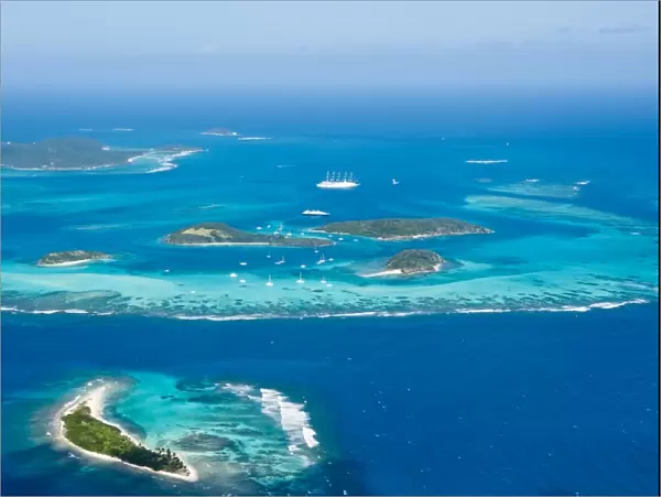 Tobago Cays and Mayreau Island, St. Vincent and The Grenadines, Windward Islands