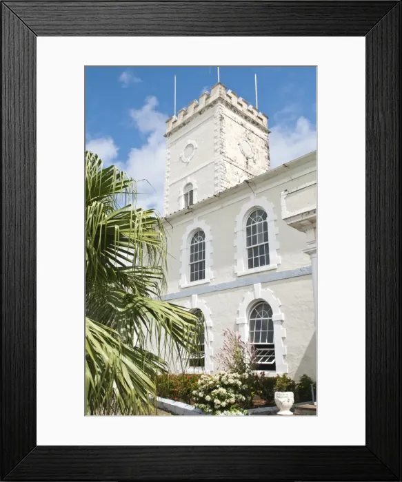 Framed Print : St. Georges Anglican Church, Kingstown, St. Vincent, St. Vincent and The Grenadines Framed Print : St. Georges Anglican Church, Kingstown, St. Vincent, St. Vincent and The Grenadines