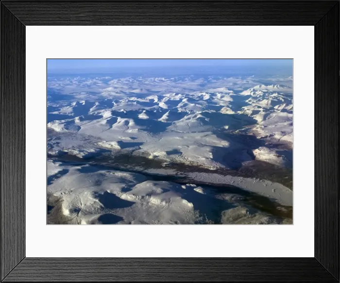 Framed Print : Aerial view of Swedish Lappland, North Sweden, Arctic, Scandinavia, Europe Framed Print : Aerial view of Swedish Lappland, North Sweden, Arctic, Scandinavia, Europe