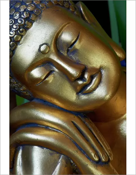 Head of Buddha statue, Bangkok, Thailand, Southeast Asia, Asia