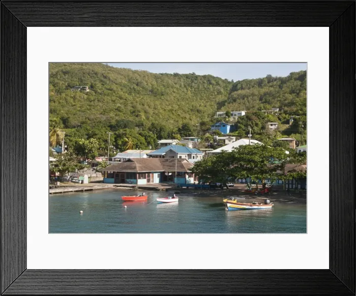 Framed Print : Port Elizabeth, Bequia, St. Vincent and The Grenadines, Windward Islands Framed Print : Port Elizabeth, Bequia, St. Vincent and The Grenadines, Windward Islands