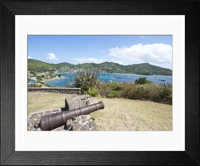 Framed Print : Fort Hamilton, Port Elizabeth, Bequia, St. Vincent and The Grenadines, Windward Islands Framed Print : Fort Hamilton, Port Elizabeth, Bequia, St. Vincent and The Grenadines, Windward Islands