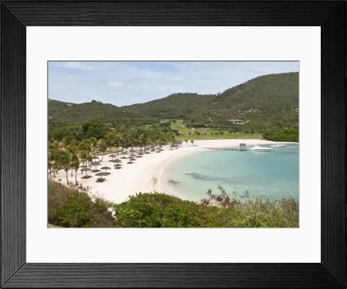Framed Print : Canouan Resort at Carenage Bay, Canouan Island, St. Vincent and The Grenadines Framed Print : Canouan Resort at Carenage Bay, Canouan Island, St. Vincent and The Grenadines