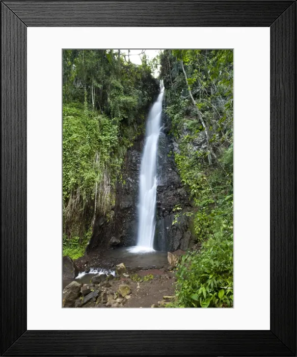 Framed Print : Dark View Falls, St. Vincent, St. Vincent and The Grenadines, Windward Islands Framed Print : Dark View Falls, St. Vincent, St. Vincent and The Grenadines, Windward Islands