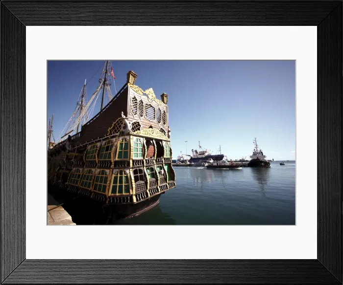 Framed Print : Decorated tourist sailing ship in port, Sousse, Gulf of Hammamet, Tunisia Framed Print : Decorated tourist sailing ship in port, Sousse, Gulf of Hammamet, Tunisia