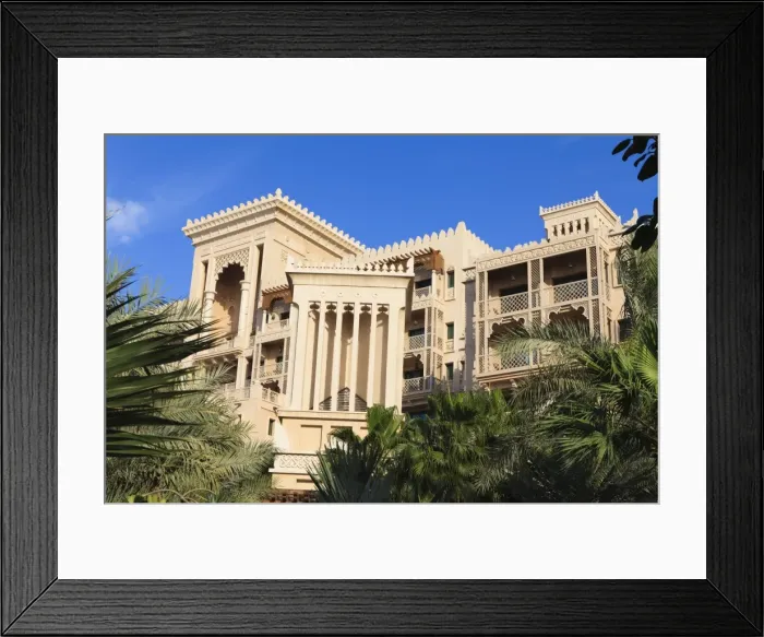 Framed Print : Arabesque architecture of the Al Qasr Hotel, part of the Madinat Jumeirah Hotel Framed Print : Arabesque architecture of the Al Qasr Hotel, part of the Madinat Jumeirah Hotel