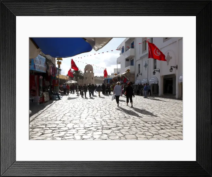 Framed Print : Tourists walking to the Medina, Place des Martyrs, Sousse, Tunisia, North Africa, Africa Framed Print : Tourists walking to the Medina, Place des Martyrs, Sousse, Tunisia, North Africa, Africa