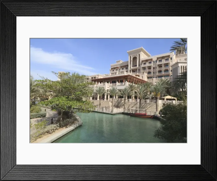 Framed Print : Al Qasr Hotel, part of the Madinat Jumeirah Hotel, Jumeirah Beach, Dubai Framed Print : Al Qasr Hotel, part of the Madinat Jumeirah Hotel, Jumeirah Beach, Dubai