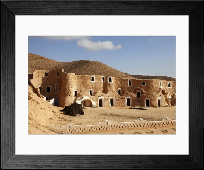 Framed Print : Diaramor Museum in troglodyte dwelling style building, Matmata, Tunisia Framed Print : Diaramor Museum in troglodyte dwelling style building, Matmata, Tunisia