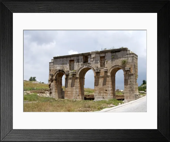 Framed Print : Arch of Modestus at the Lycian site of Patara, near Kalkan, Antalya Province Framed Print : Arch of Modestus at the Lycian site of Patara, near Kalkan, Antalya Province