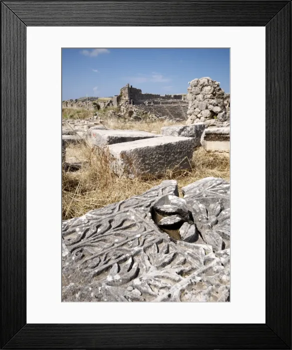 Framed Print : The Lycian site of Xanthos, UNESCO World Heritage Site, Antalya Province Framed Print : The Lycian site of Xanthos, UNESCO World Heritage Site, Antalya Province