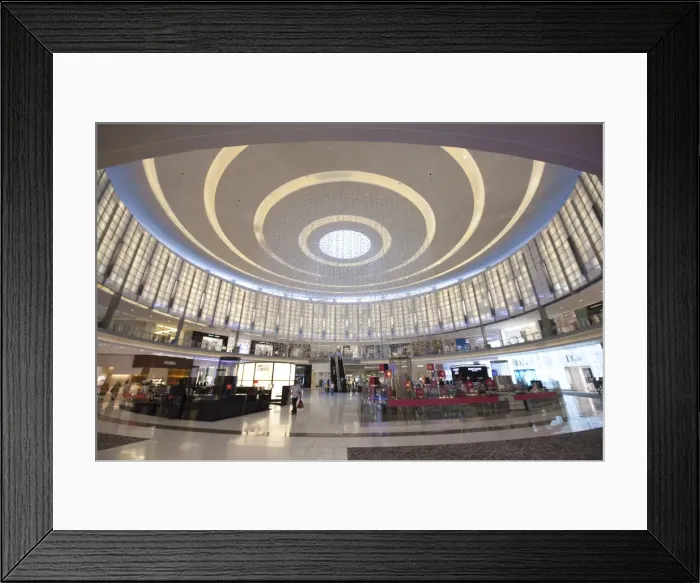 Framed Print : Dubai Mall, the worlds largest shopping mall, Downtown Dubai, Dubai Framed Print : Dubai Mall, the worlds largest shopping mall, Downtown Dubai, Dubai