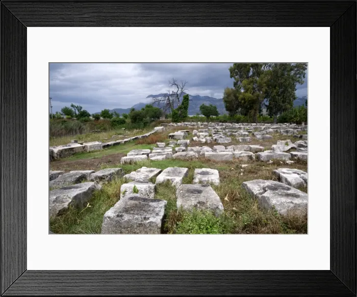 Framed Print : The Lycian site of Letoon, UNESCO World Heritage Site, Antalya Province Framed Print : The Lycian site of Letoon, UNESCO World Heritage Site, Antalya Province
