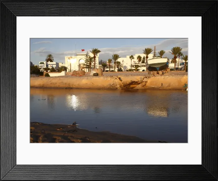 Framed Print : Canal and Harbour Front, Hammamet, Tunisia, North Africa, Africa Framed Print : Canal and Harbour Front, Hammamet, Tunisia, North Africa, Africa