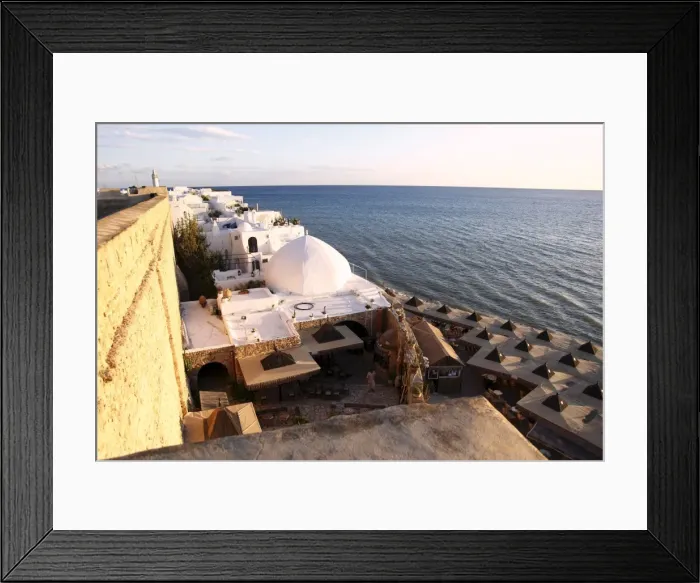 Framed Print : Waterfront buildings of the Medina, Hammamet, Tunisia, North Africa, Africa Framed Print : Waterfront buildings of the Medina, Hammamet, Tunisia, North Africa, Africa