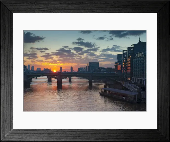 Framed Print : Southwark Bridge and Tower Bridge, London, England, United Kingdom, Europe Framed Print : Southwark Bridge and Tower Bridge, London, England, United Kingdom, Europe