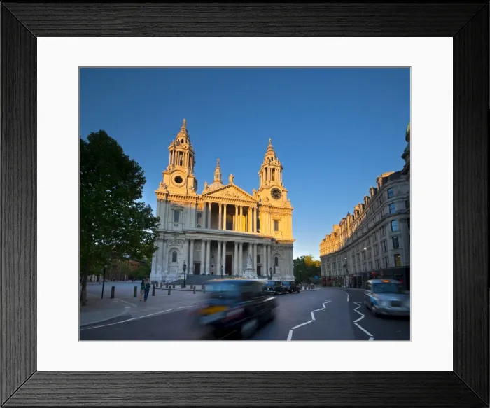 Framed Print : St. Pauls Cathedral, London, England, United Kingdom, Europe Framed Print : St. Pauls Cathedral, London, England, United Kingdom, Europe