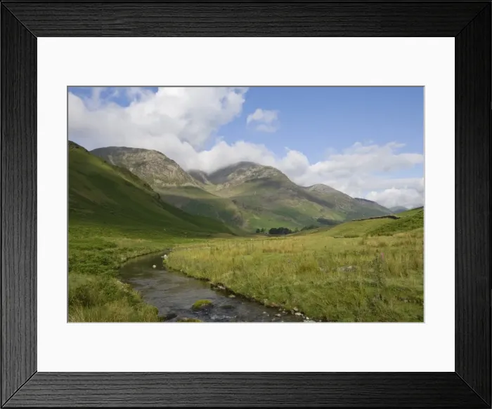 Framed Print : The High Stile group from Honister valley, Lake District National Park Framed Print : The High Stile group from Honister valley, Lake District National Park