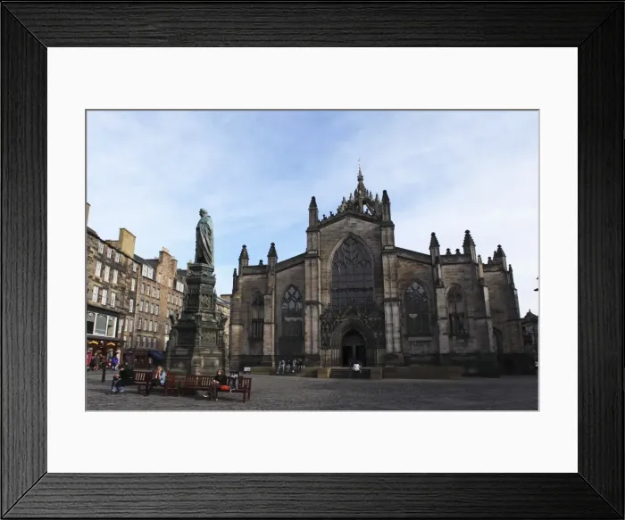 Framed Print : St. Giles Cathedral, the High Kirk of Scotland, on the Royal Mile in Edinburgh Framed Print : St. Giles Cathedral, the High Kirk of Scotland, on the Royal Mile in Edinburgh