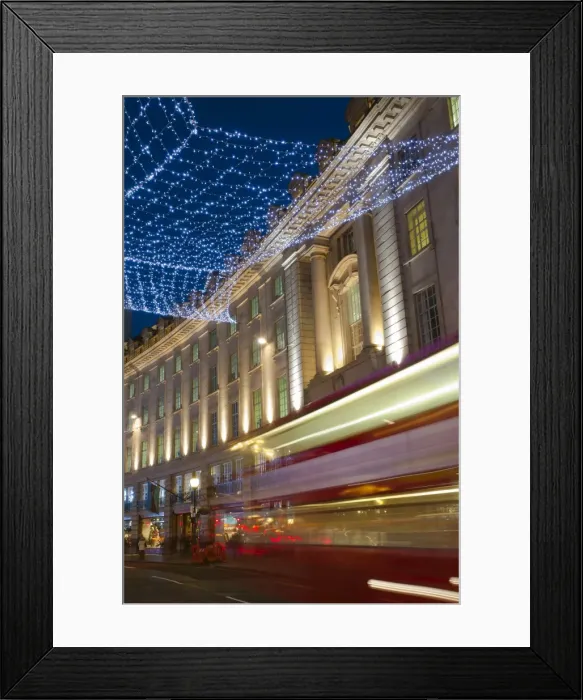 Framed Print : Christmas lights, Regents Street, London, England, United Kingdom, Europe Framed Print : Christmas lights, Regents Street, London, England, United Kingdom, Europe