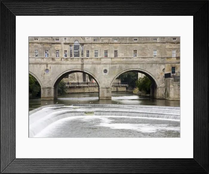 Framed Print : Pulteney Bridge and River Avon, Bath, UNESCO World Heritage Site, Somerset Framed Print : Pulteney Bridge and River Avon, Bath, UNESCO World Heritage Site, Somerset