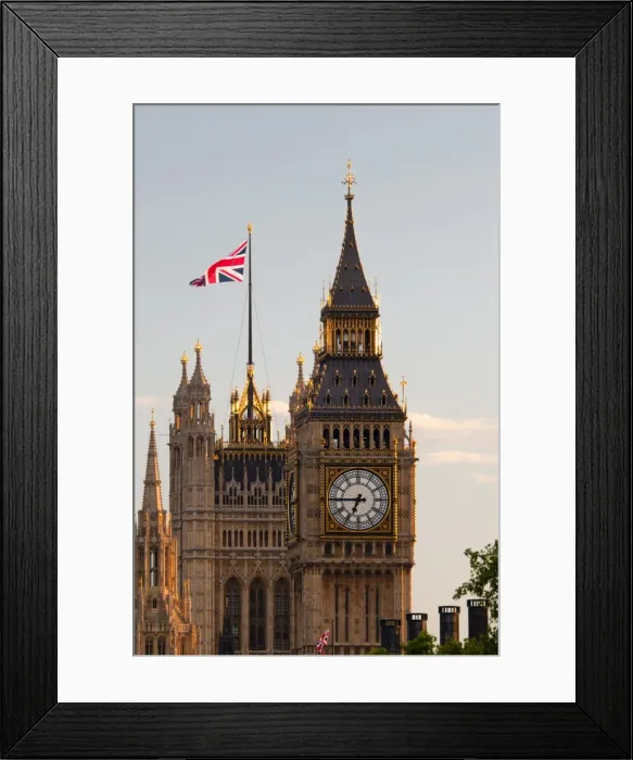 Framed Print : Houses of Parliament and Big Ben, Westminster, UNESCO World Heritage Site Framed Print : Houses of Parliament and Big Ben, Westminster, UNESCO World Heritage Site