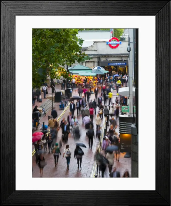 Framed Print : Embankment station, London, England, United Kingdom, Europe Framed Print : Embankment station, London, England, United Kingdom, Europe
